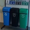 PUNTO ECOLOGICO TRES CONTENEDORES 50 LITROS