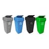 BASURERO RECICLAJE CON TAPA VAIVEN 50 LITROS