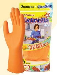 GUANTES CONFORT AROMA A NARANJA